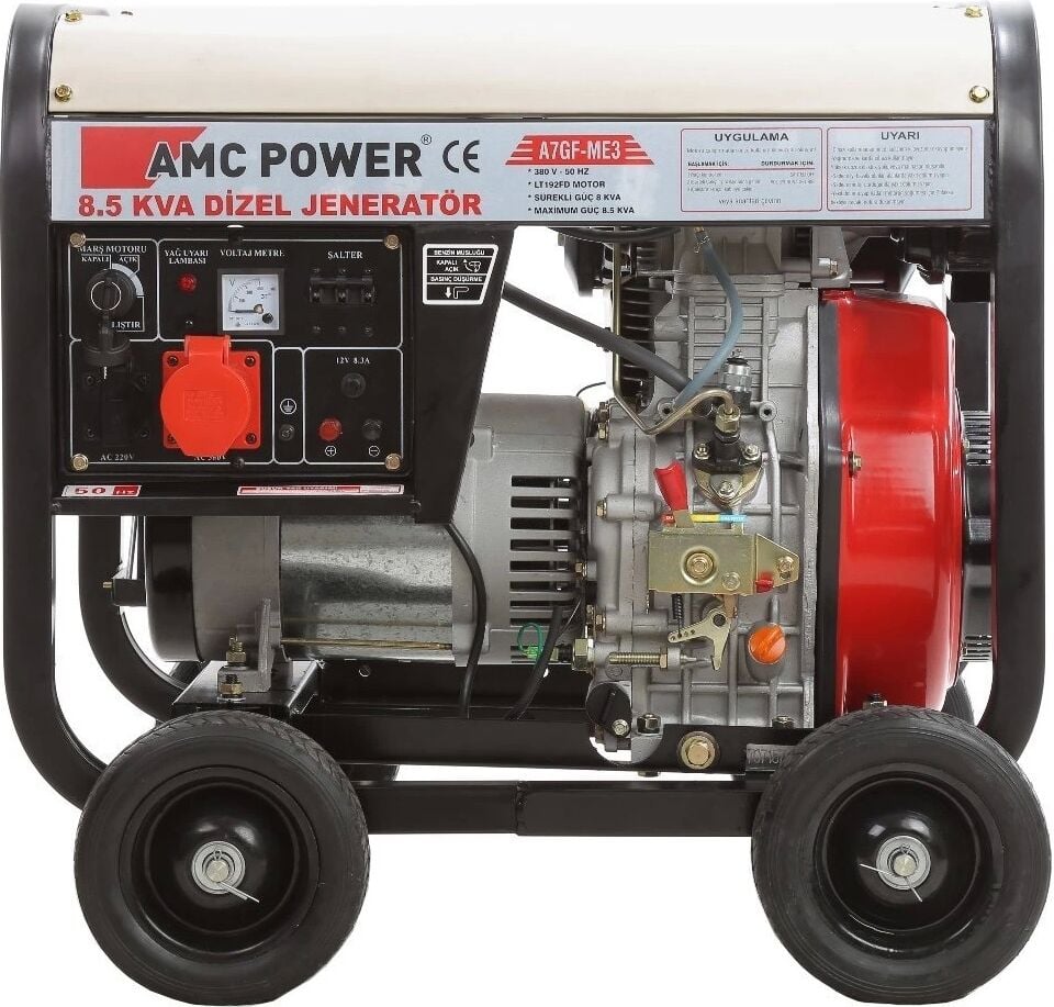 Amc Power  8,5 Kva Dizel Jeneratör 380 Volt