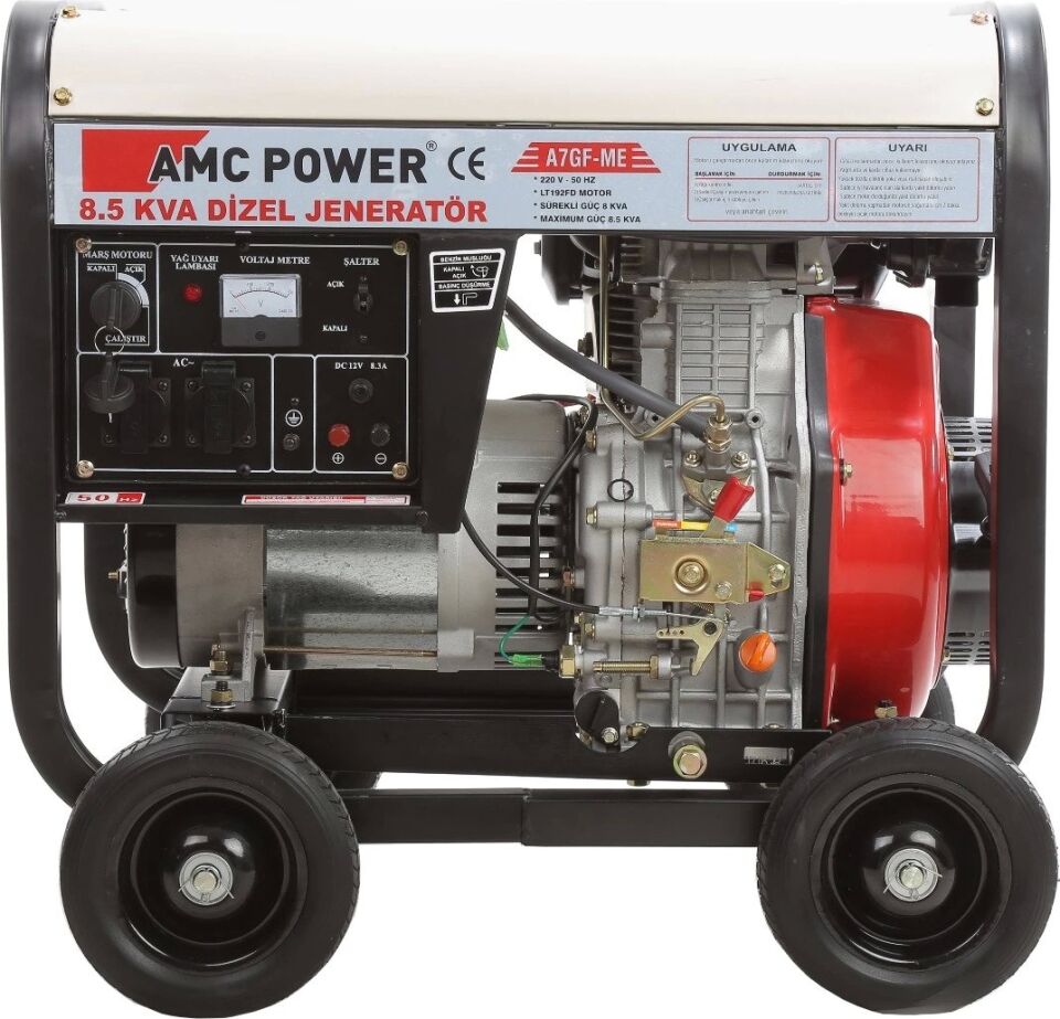 Amc Power  8,5 Kva Dizel Jeneratör 220 Volt