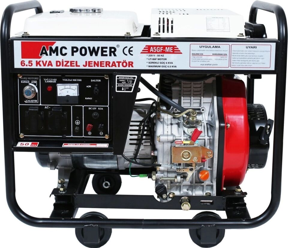 Amc Power  6,5 Kva Dizel Jeneratör 380 Volt
