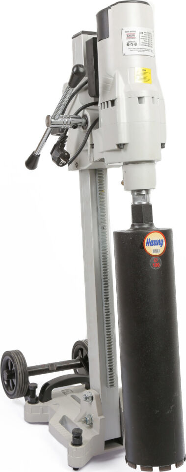 Shun Açılı Düz Karot Makinası 205 3900 Watt