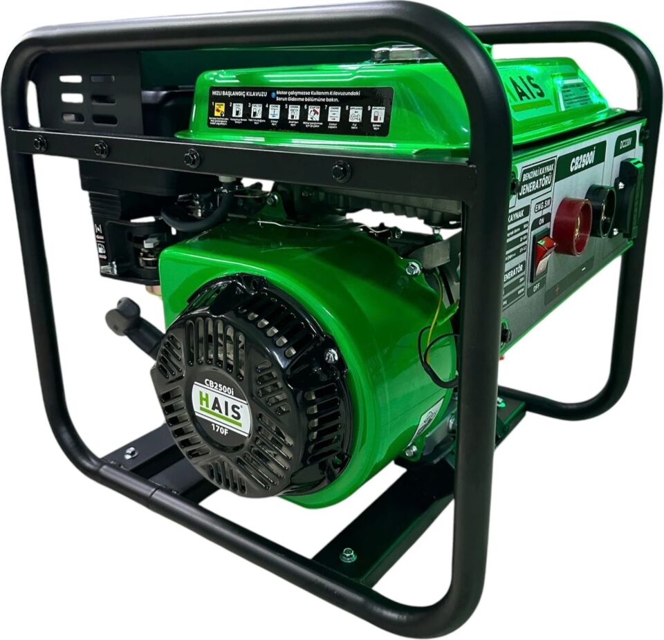 Hais 1 Kw Benzinli Kaynak Jeneratörü CB2500I