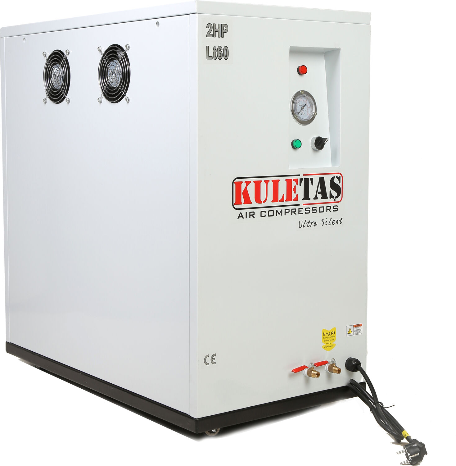 Kuletaş Kabinli Ultra Sessiz Kompresör 60 Litre 2 Hp