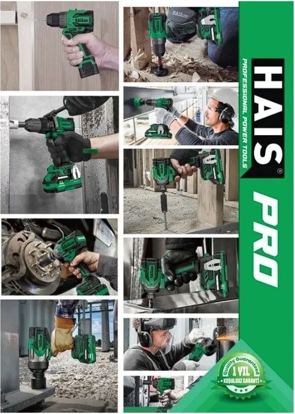 Haıspro Profesyonel Vidalama Matkap 16 V RB-SD1608-L
