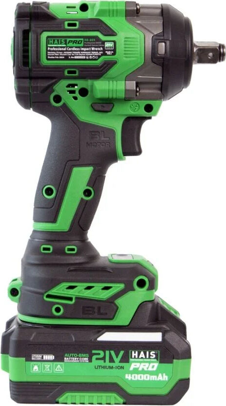 Hais Pro RB-809 850 Nm 21 V Profesyonel Darbeli Somun Sıkma