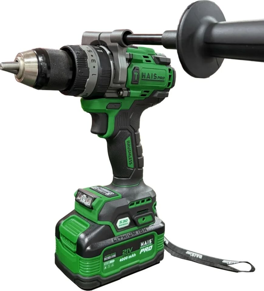 Haıspro Profesyonel Darbeli Matkap S30 RB-2111 21 V 4.0 Ah Çift Akülü