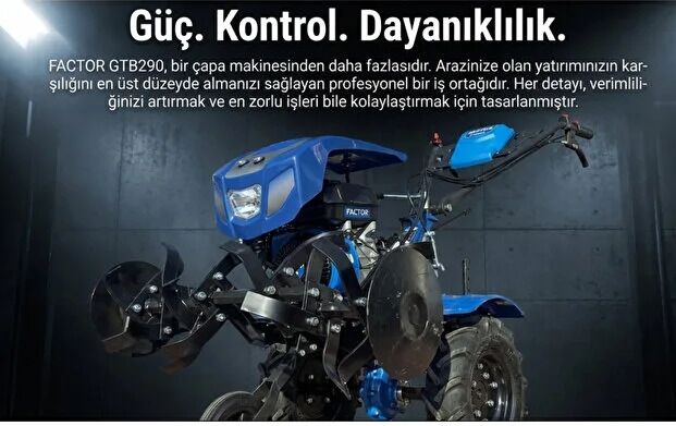 Factor Çapa Makinası Benzinli GTB290