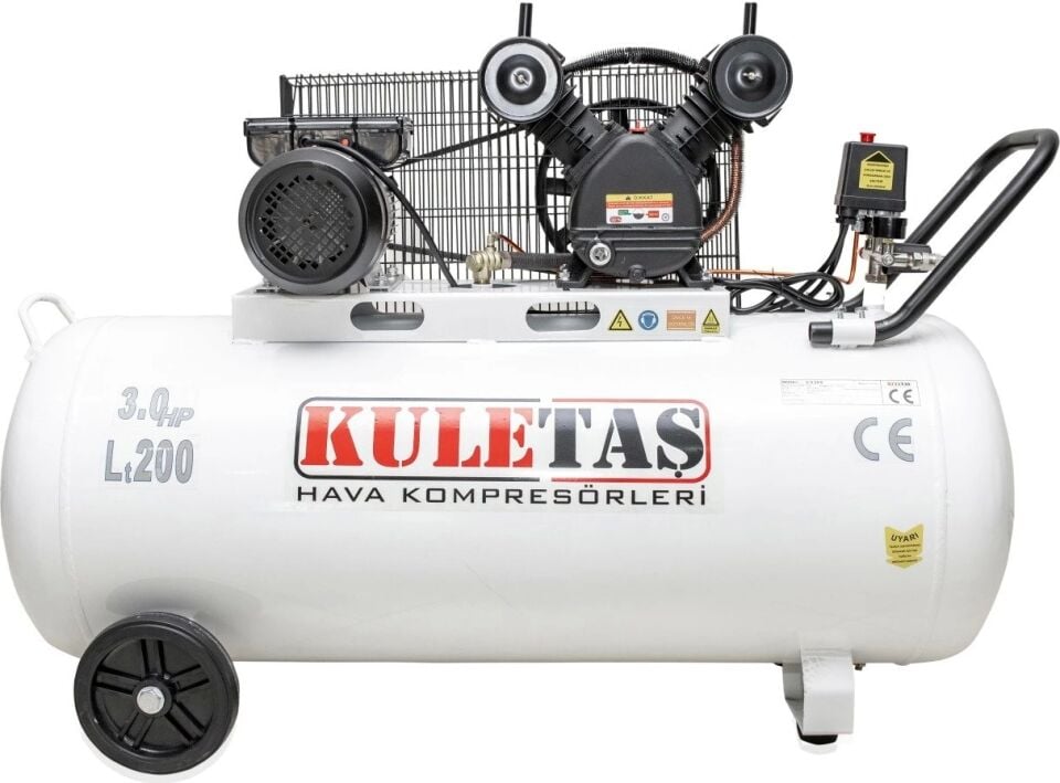 Kuletaş 200 Litre Kompresör 3 Hp