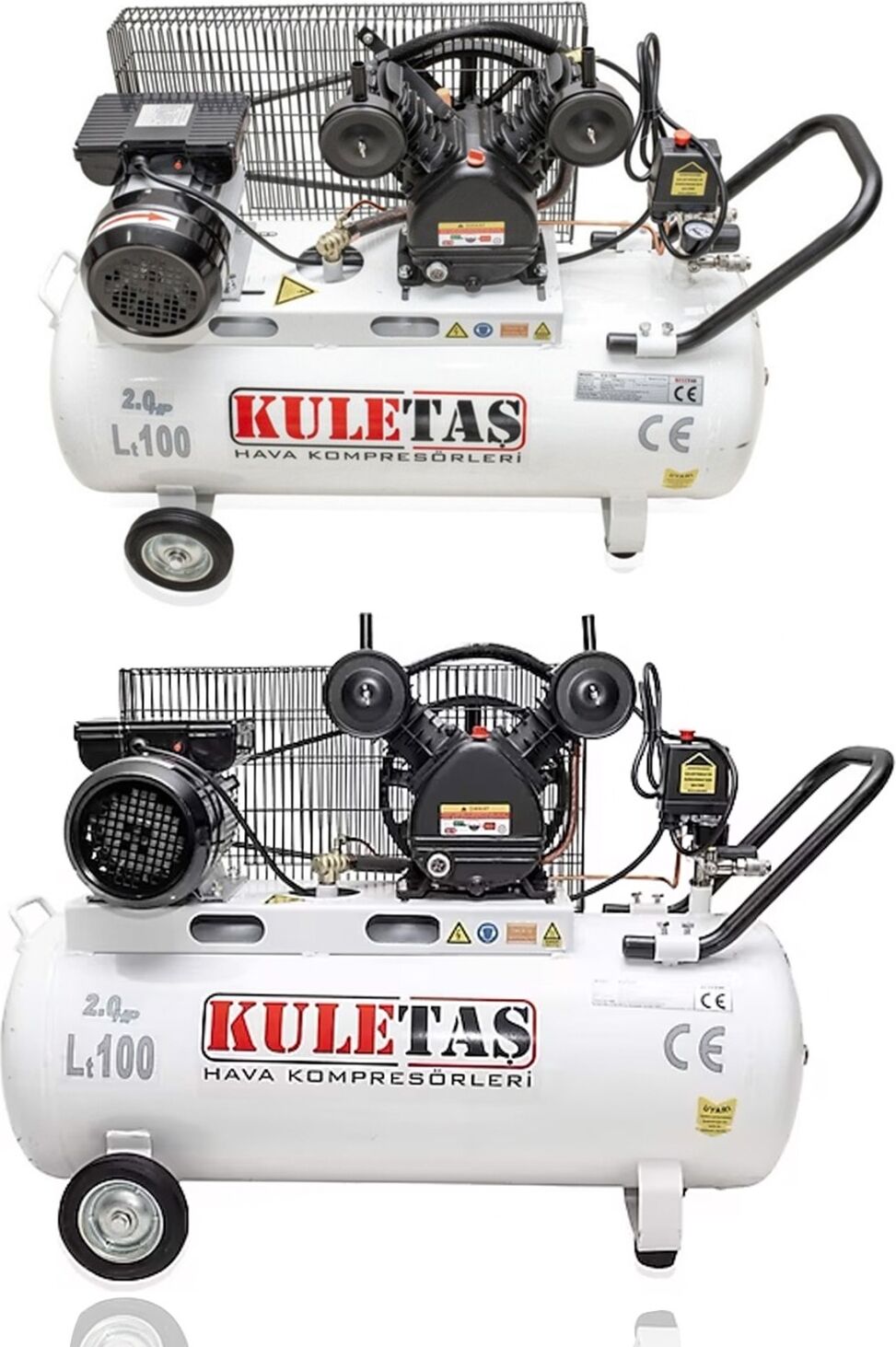 Kuletaş 100 Lt Kompresör Yağlı
