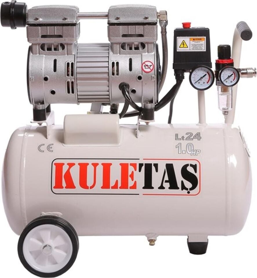 Kuletaş 24 Lt Süper Sessiz Yağsız Kompresör