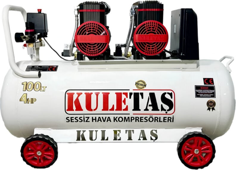 Kuletaş 100 Lt Kompresör 4 Hp Sessiz Premium
