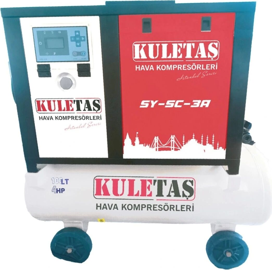 Kuletaş 4 Hp Endüstriyel Vidalı Hava Kompresörü