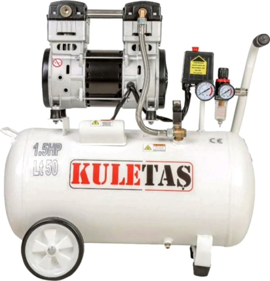 Kuletaş 50 Litre Sessiz Yağsız Kompresör
