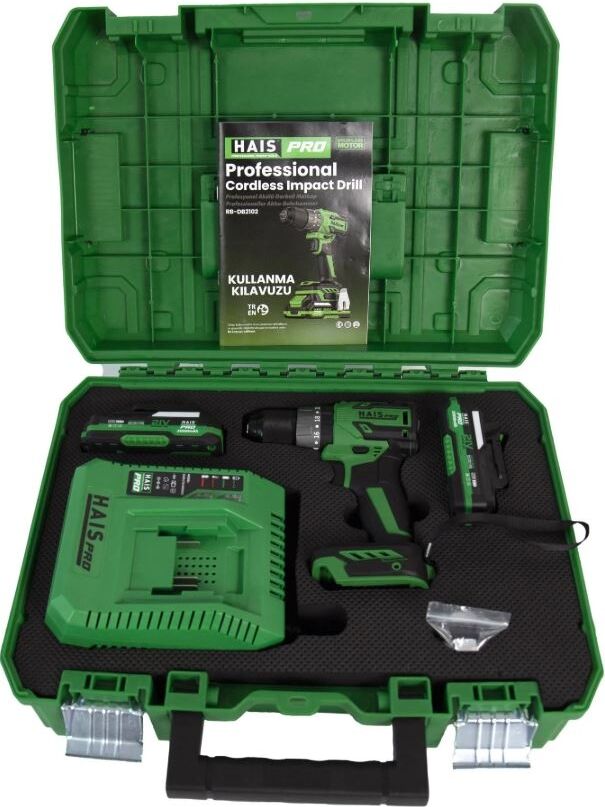 Hais Pro Darbeli Vidalama 21V 2 Ah DB2102