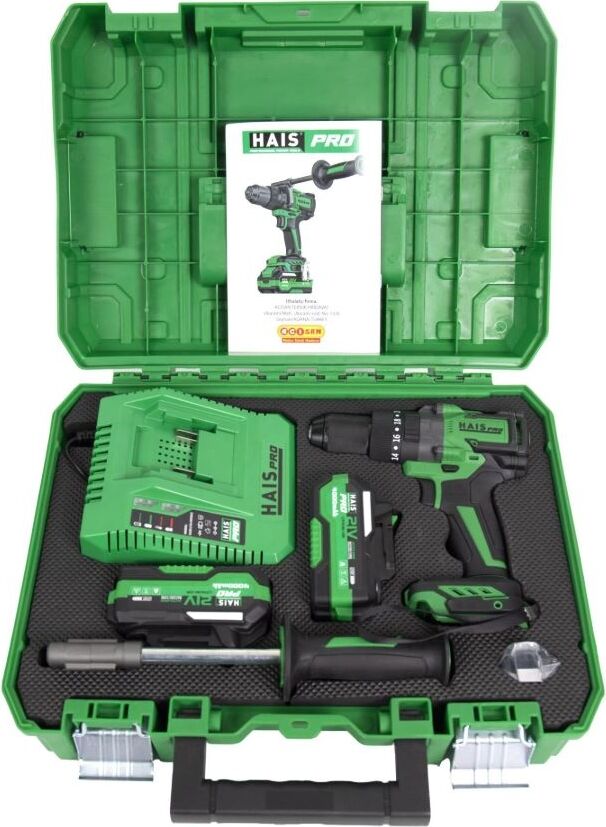 Hais Pro Akülü Darbeli Matkap 21V 4AH DB2109