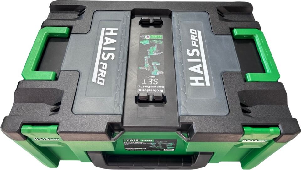 Haispro Akülü Set - 3'lü Profesyonel Akülü Set + 2x4 Ah Çift Akü - Rb-01