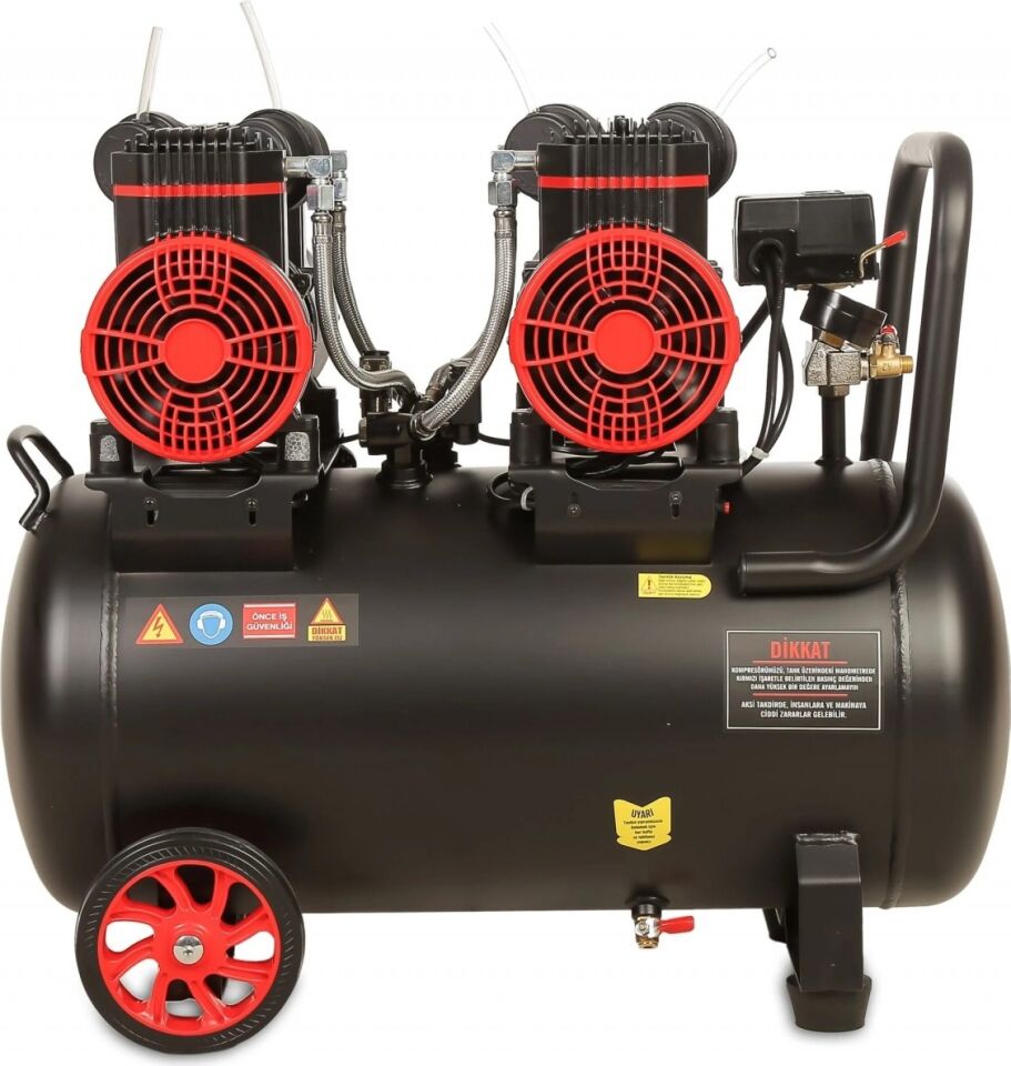 Kuletaş Premium 50LT Sessiz Yağsız Hava Kompresörü