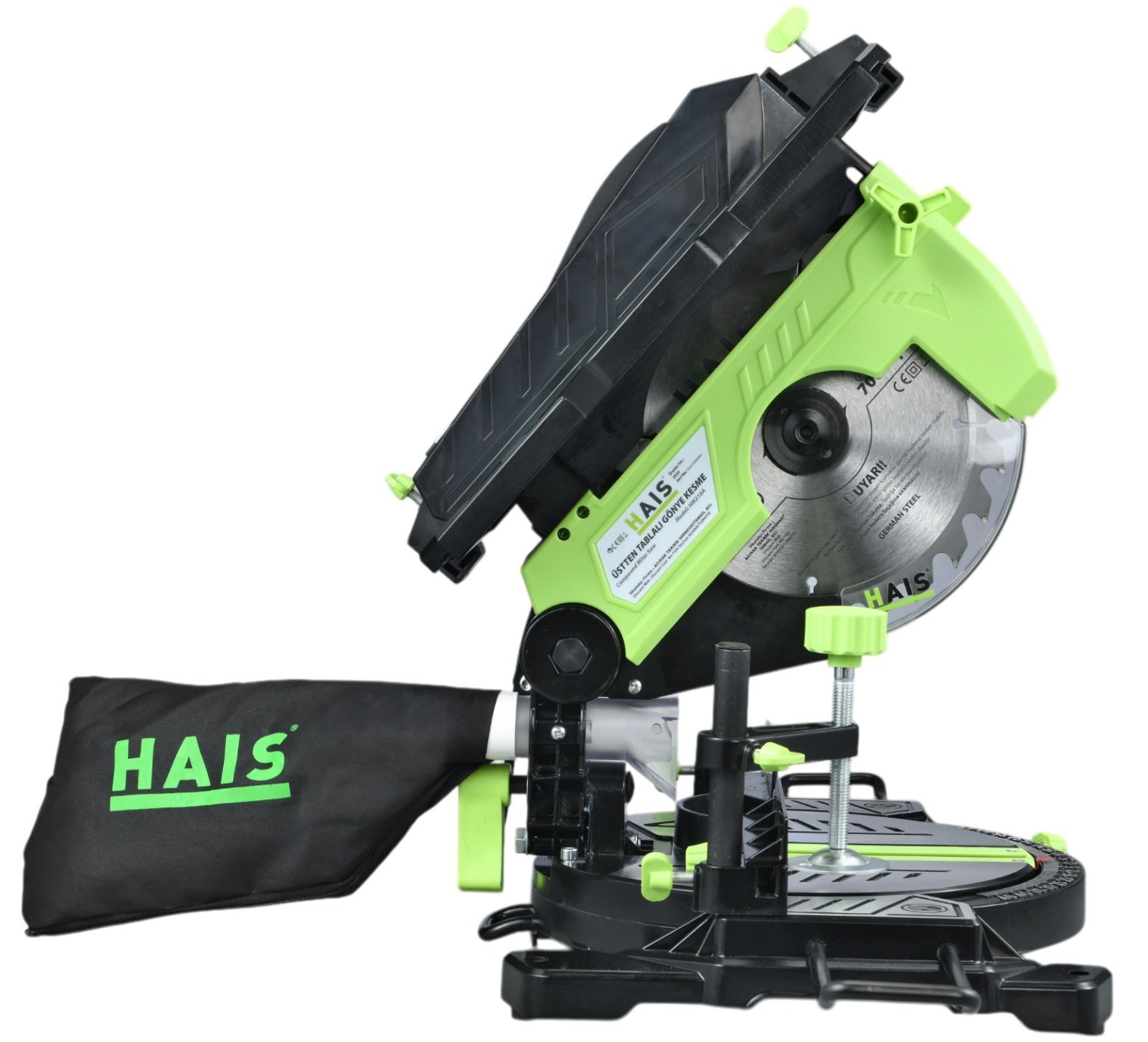 Hais Üstten Tablalı Gönye Kesme Testere 1600 Watt HM210A